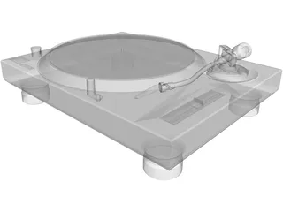 Turn Table 3D Model