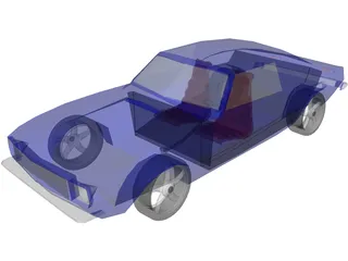 Chevrolet Camaro (1962) 3D Model