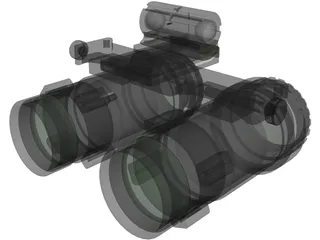 Anvis 9 NVG Goggles 3D Model