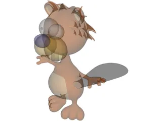 Beaver 3D Model