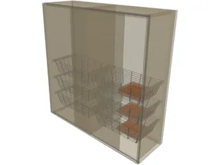 Wardrobe 3D Model