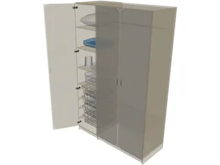 Wardrobe 3D Model