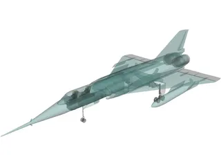 Dassault Mirage IV 3D Model