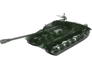 IS-3 Heavy Tank 3D Model