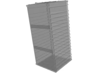 Container Shipping 20ft 3D Model