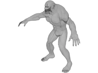 Monster 3D Model