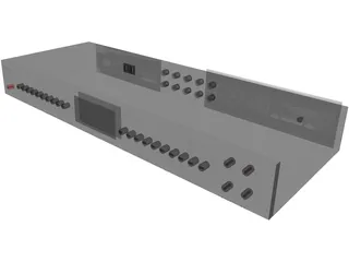 Graphic Equalizer 3D Model