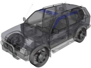 Nissan Terrano 3D Model