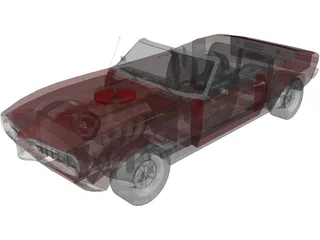 Pontiac Firebird Convertible 3D Model