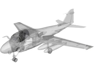 Grumman A-6E Intruder 3D Model