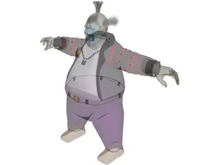 Spawn Evil Klown 3D Model