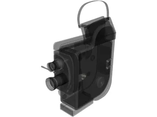 Camcorder Vintage 3D Model