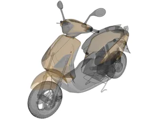 Scooter 3D Model