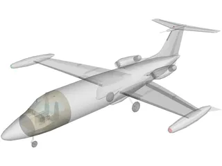 HFB-320 Hansa Jet 3D Model