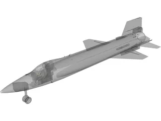 X15B 3D Model