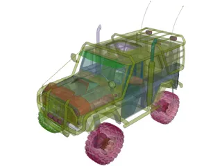 Jeep [Tuning] 3D Model