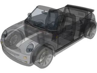 Mini Cooper Cabriolet 3D Model