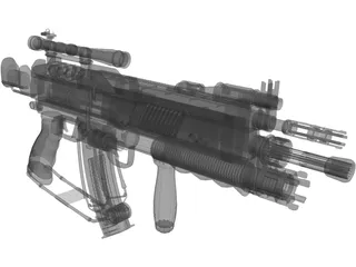 Gun 3D Model