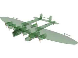 Kalinin K-7 Giant 3D Model