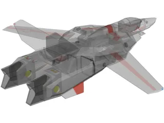 VF-1A 3D Model