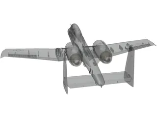 A-10 Warthog 3D Model