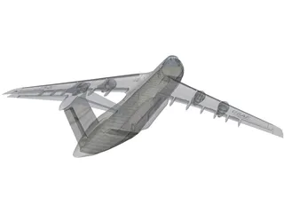 Lockheed C-5 Galaxy 3D Model