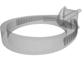 Wedding Ring 3D Model