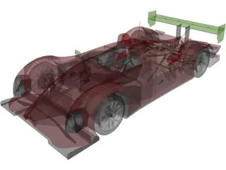 Courage C65 LeMans 3D Model