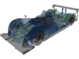 Courage LC70 LeMans 3D Model