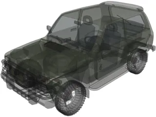 VAZ 21213 Niva 3D Model