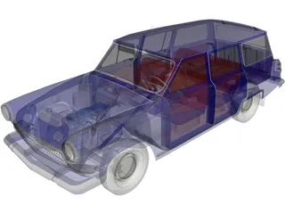 GAZ 22 (1965) 3D Model