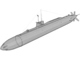 Submarine 3D Model