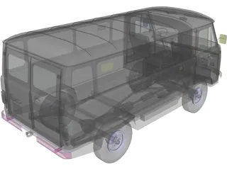 UAZ 3741 3D Model