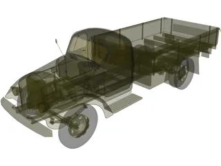 ZIL 164 3D Model