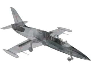 Aero L-39 Albatros Soviet Air Force 3D Model