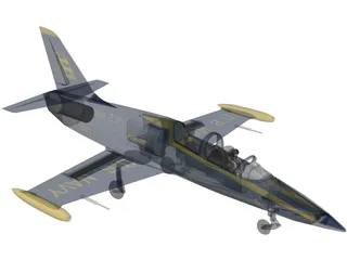 Aero L-39 Albatros US Navy 3D Model