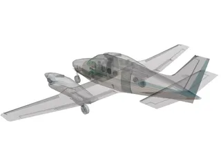 Beechcraft King Air C90B 3D Model