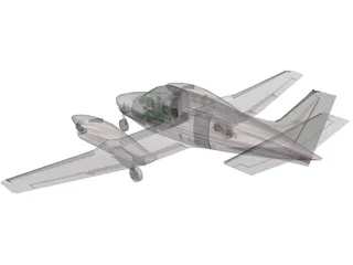 Beechcraft King Air C90GT 3D Model