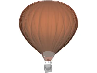 Air Sphere Balloon 3D Model