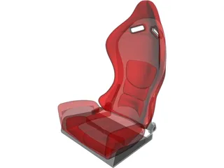 Seat Car 3D Model