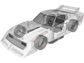 Toyota NASCAR Turbo 3D Model