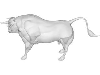 Bull 3D Model