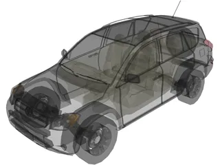 Toyota RAV4 (2008) 3D Model