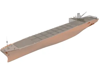 LNG Tanker 3D Model