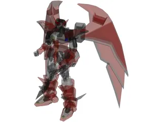 Oz-MS13 Gundam Epyon 3D Model