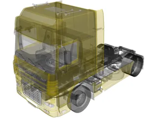 DAF XF 530 3D Model