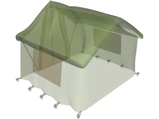 Camping Tent 3D Model