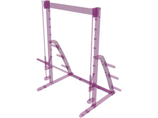 Simulator Rack 3D Model