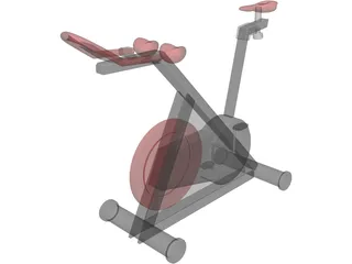 Bike Machine 3D Model