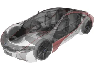 BMW Vision Efficient Dynamics Concept 3D Model